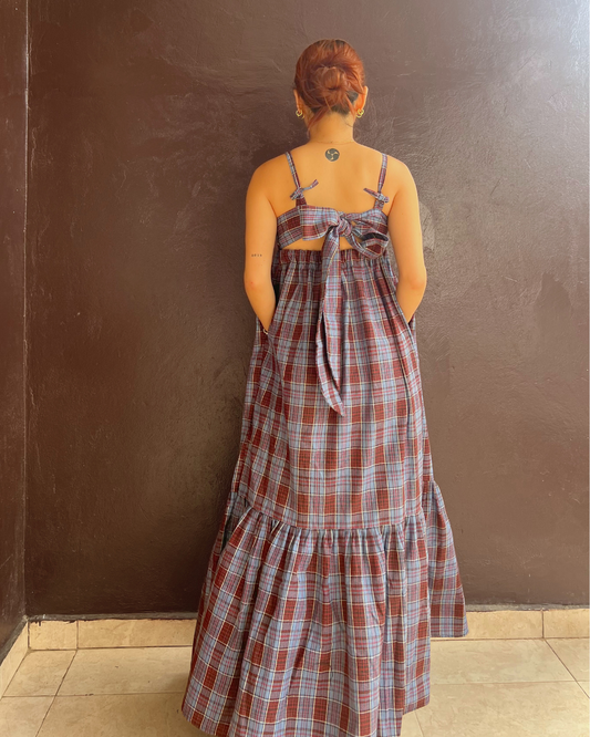 バックリボンドレス (Size S/M)