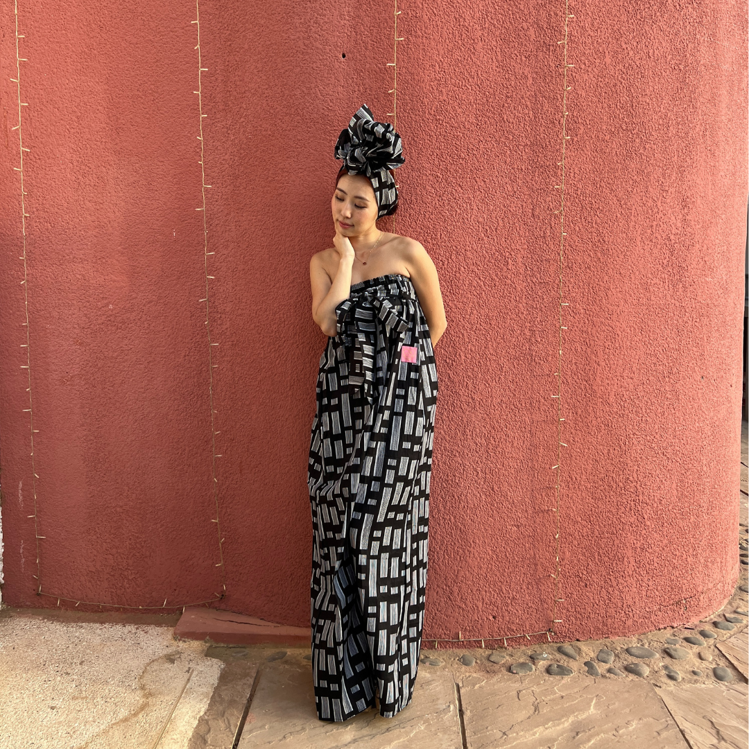 Ribbon Jumpsuit (Size S/M)