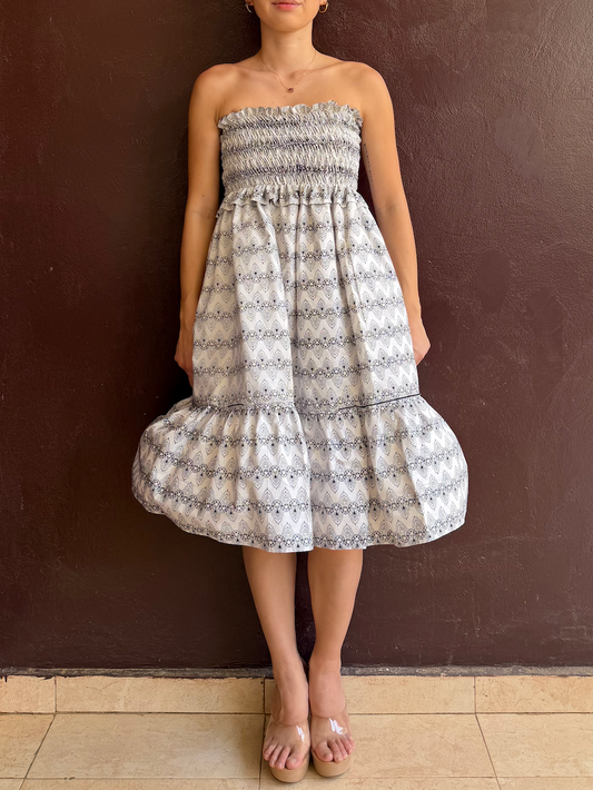 2WAYS ベアトップドレス / Medium