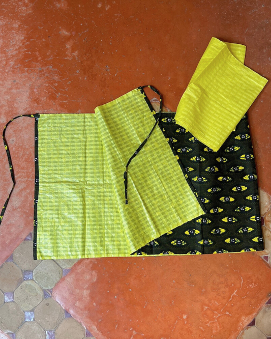 Reversible wrap skirt (Wax x Wakh) *Short