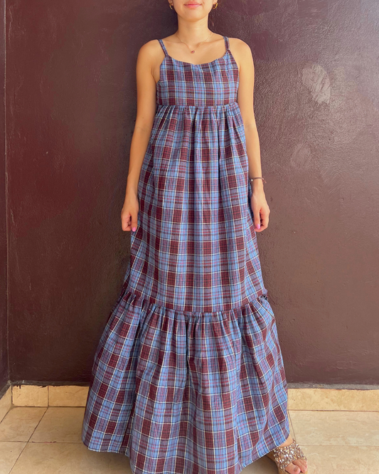 Back Ribbon Dress (Size S/M)