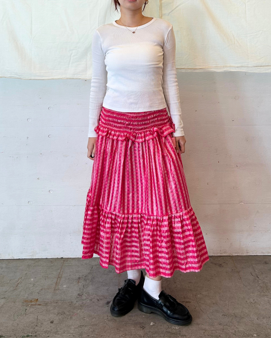 2 in 1 Dress Skirt - Pink 