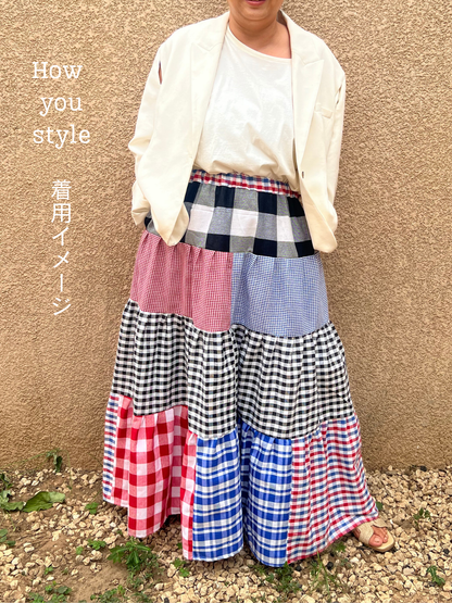 Tiered Skirt / ティアードスカート