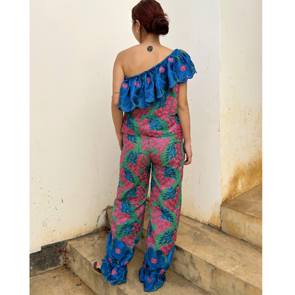 セネガル刺繍アンサンブル (Size S/M)