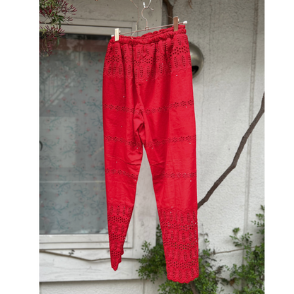 Embroidered Lace Pantaloons (Size S/M)