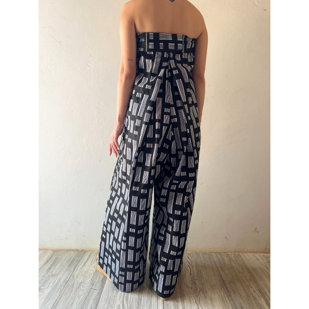 Ribbon Jumpsuit (Size S/M) 