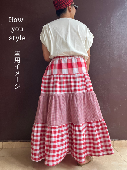 Tiered Skirt / ティアードスカート
