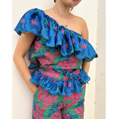 セネガル刺繍アンサンブル (Size S/M)