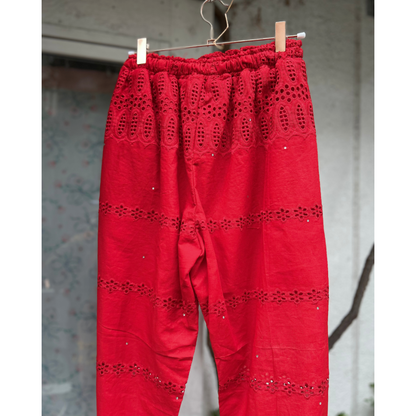 Embroidered Lace Pantaloons (Size S/M)