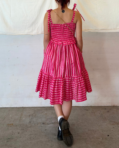 2 in 1 Dress Skirt - Pink 