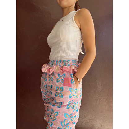 Beaded embroidered shorts (Size S)