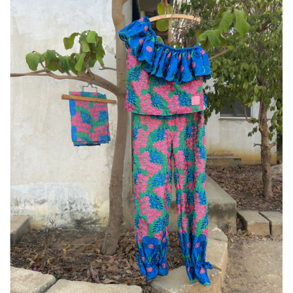 セネガル刺繍アンサンブル (Size S/M)