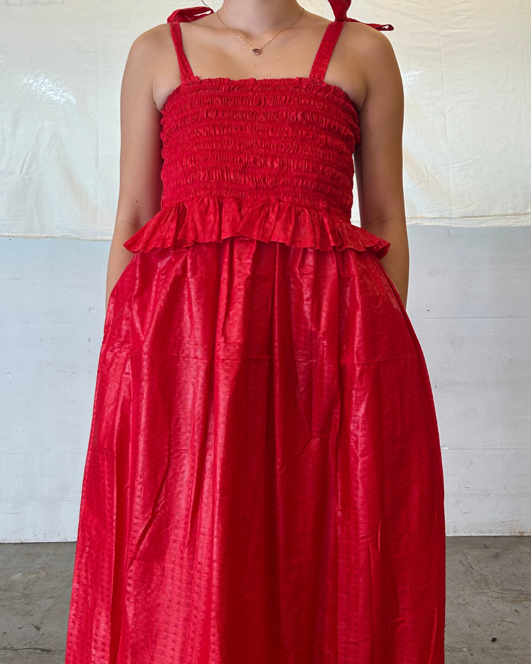 2WAYS ベアトップドレス (Size S/M) / Long