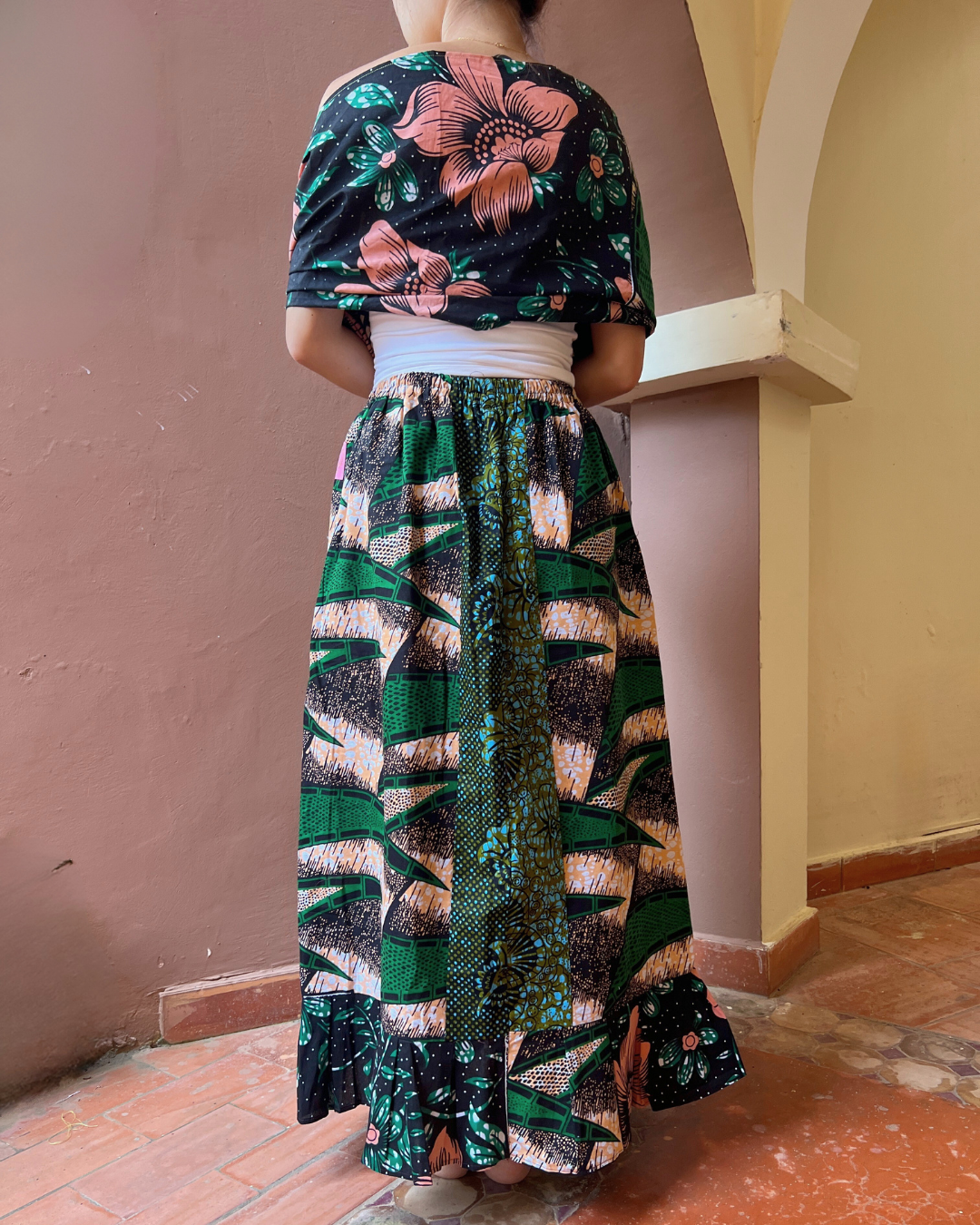 Frill skirt (Size S/M) / Long