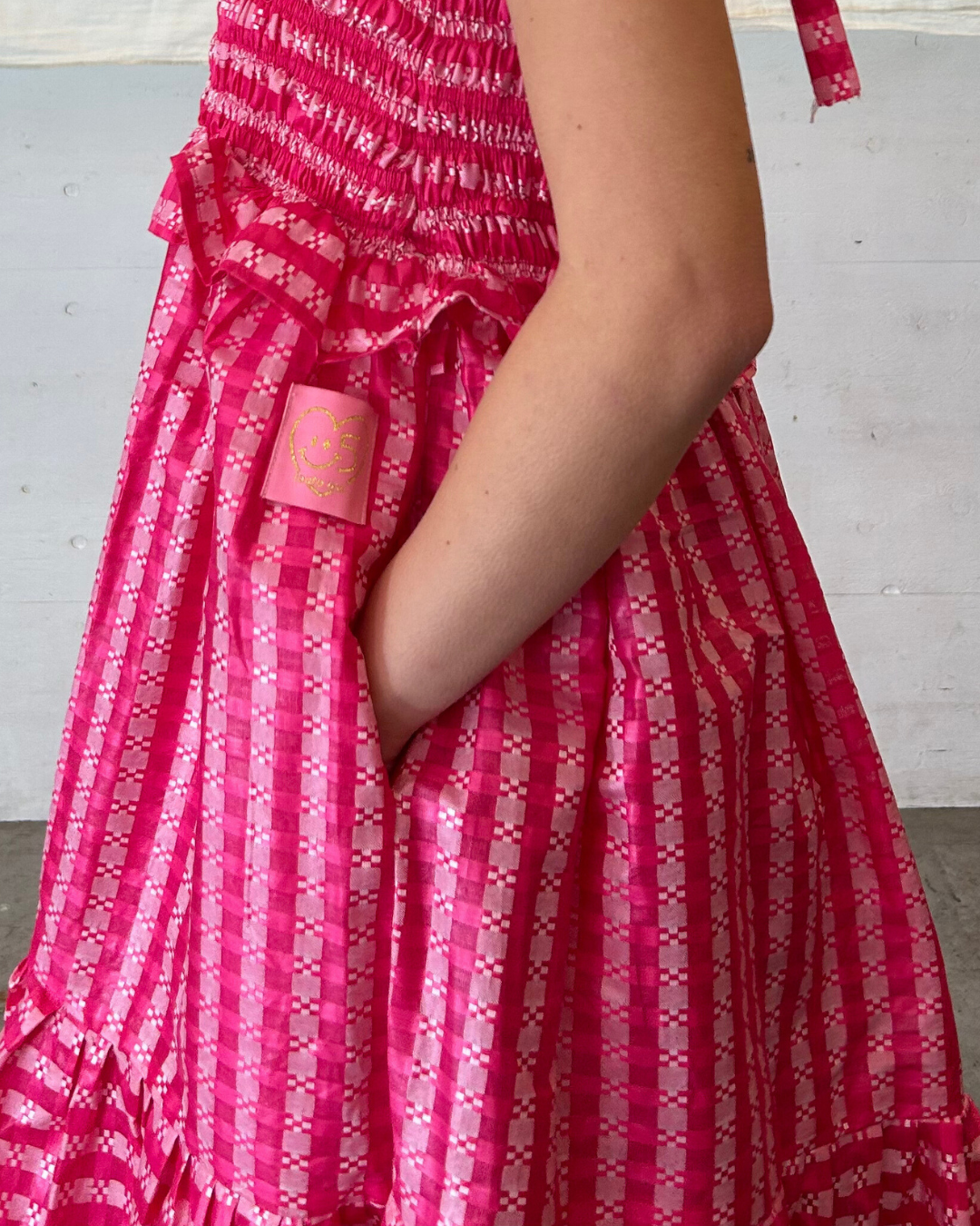 2 in 1 Dress Skirt - Pink 