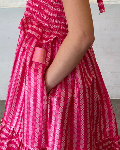 2 in 1 Dress Skirt - Pink 