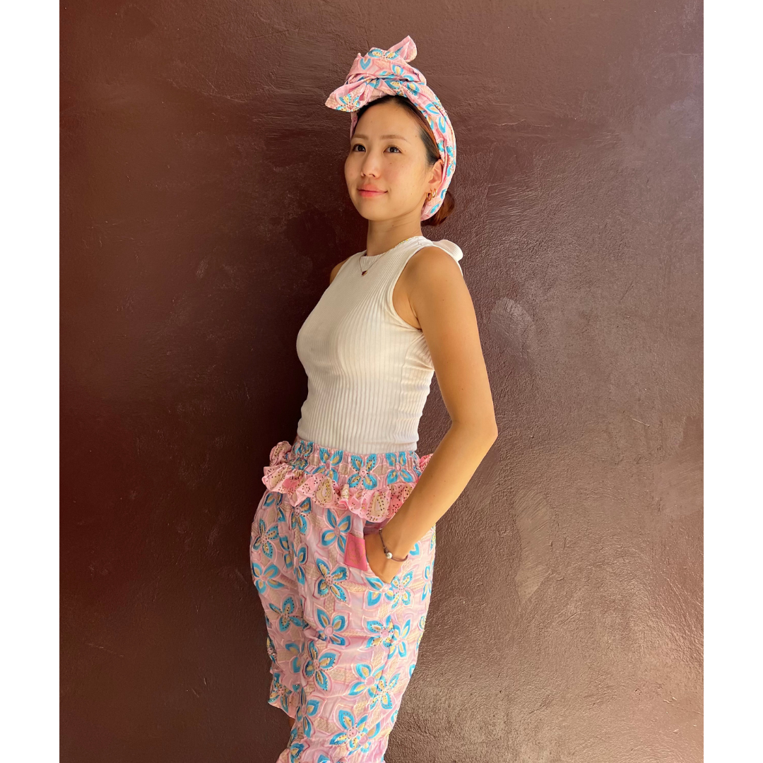 Beaded embroidered shorts (Size S)