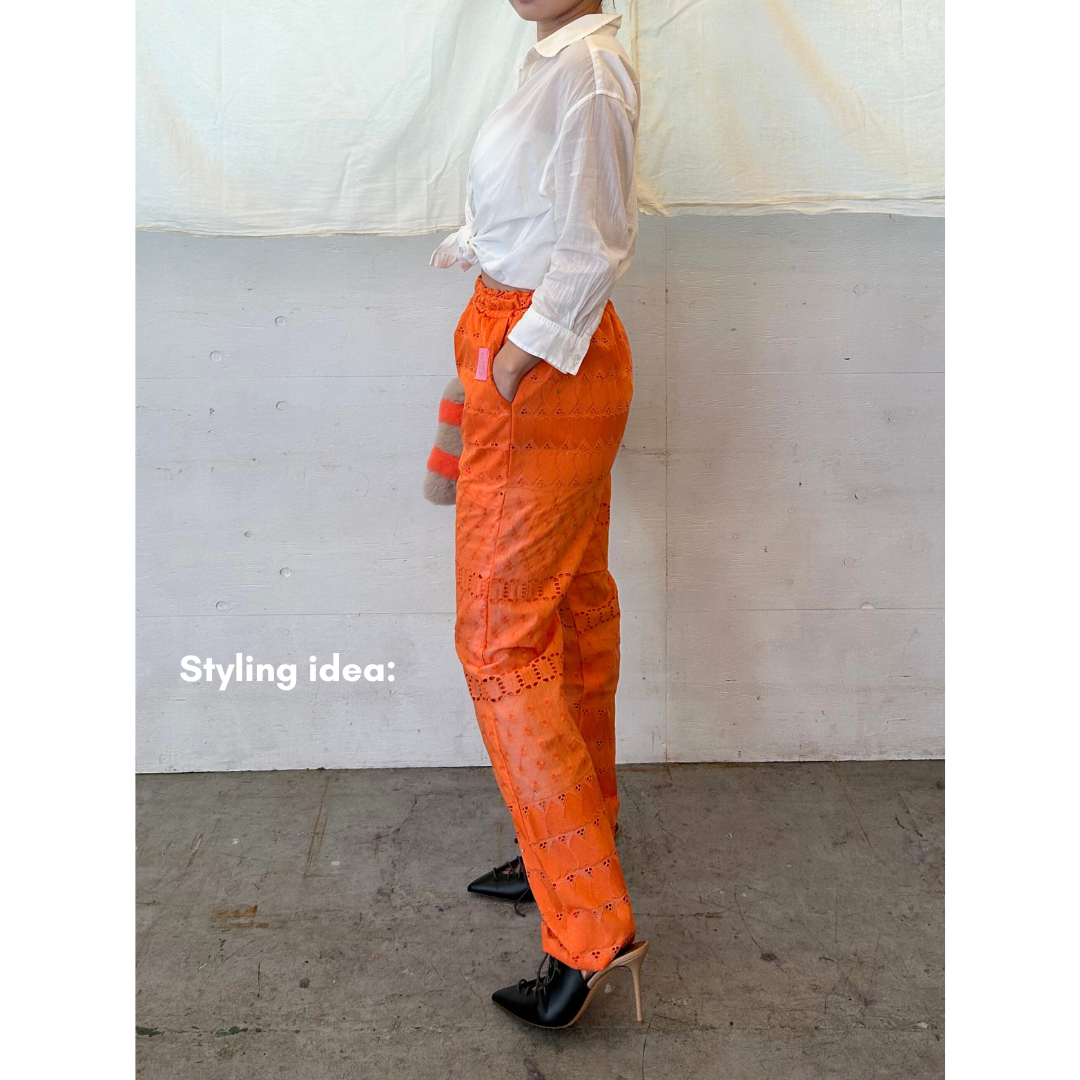 Embroidered Lace Pantaloons (Size S/M)