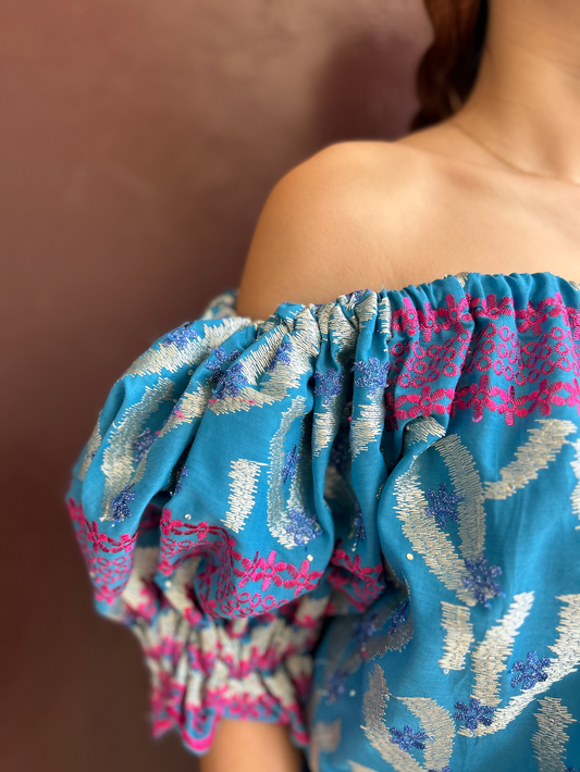 デコルテフローラルアンサンブル（Size S/M）