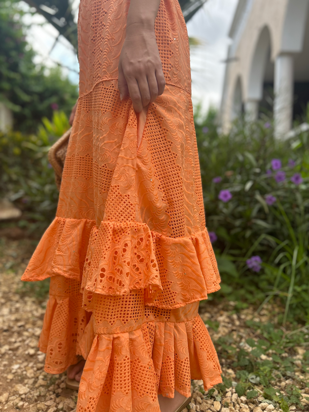 ダブルラッフルスカート (Size S/M)