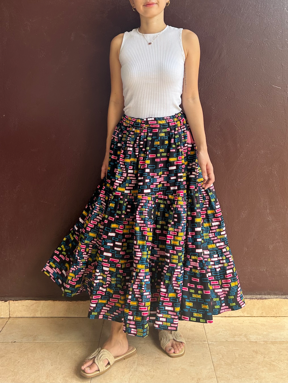 Tiered skirt (Size M/L)