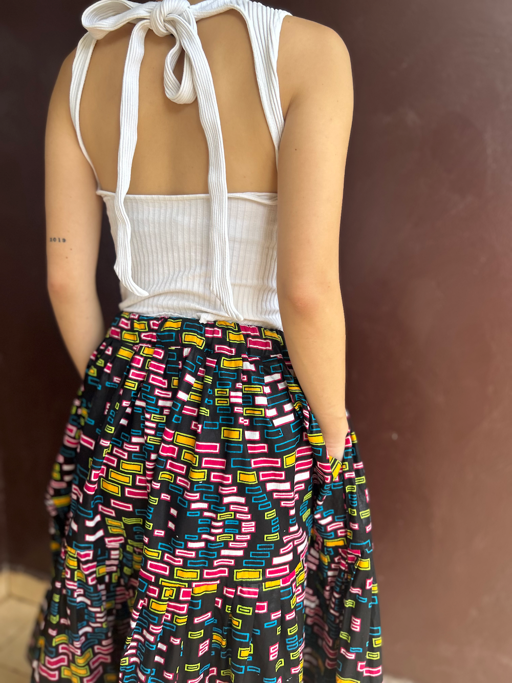 Tiered skirt (Size M/L)