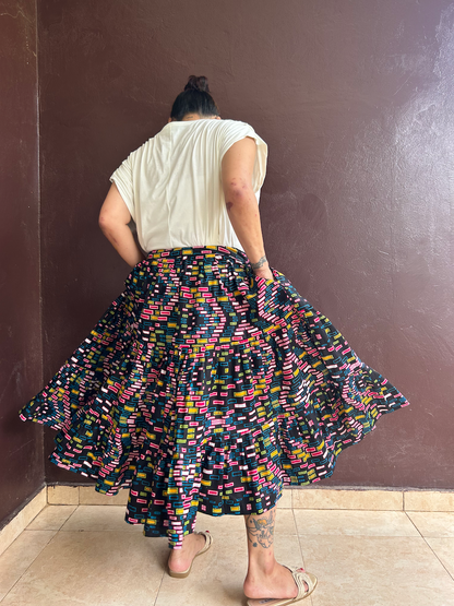 Tiered skirt (Size M/L)