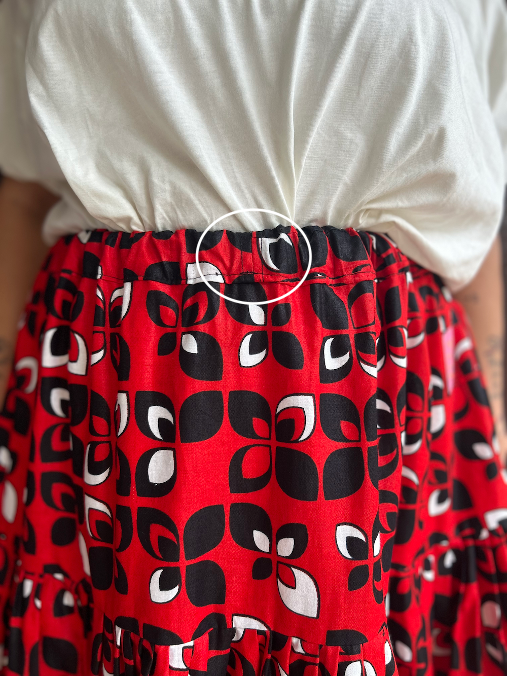 ティアードスカート (Size M/L)