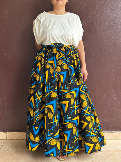 Ribbon Circular Skirt (Size M/L)