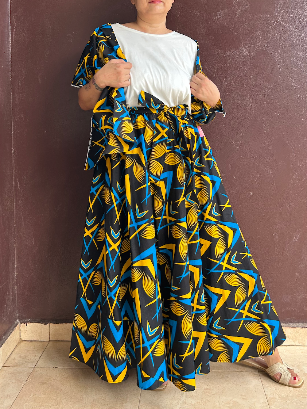 Ribbon Circular Skirt (Size M/L)