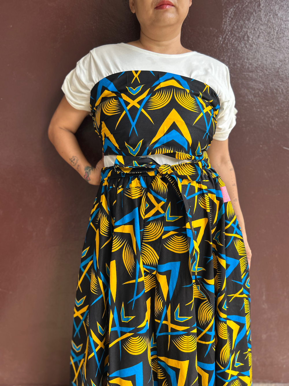 Ribbon Circular Skirt (Size M/L)