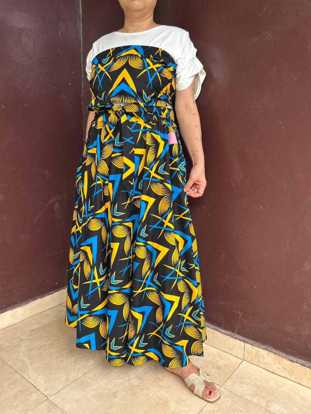 Ribbon Circular Skirt (Size M/L)