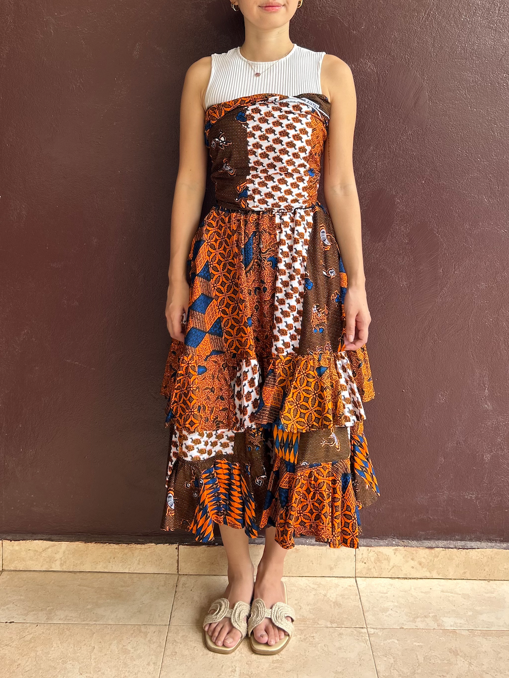 Double Ruffle Skirt (Size S/M)