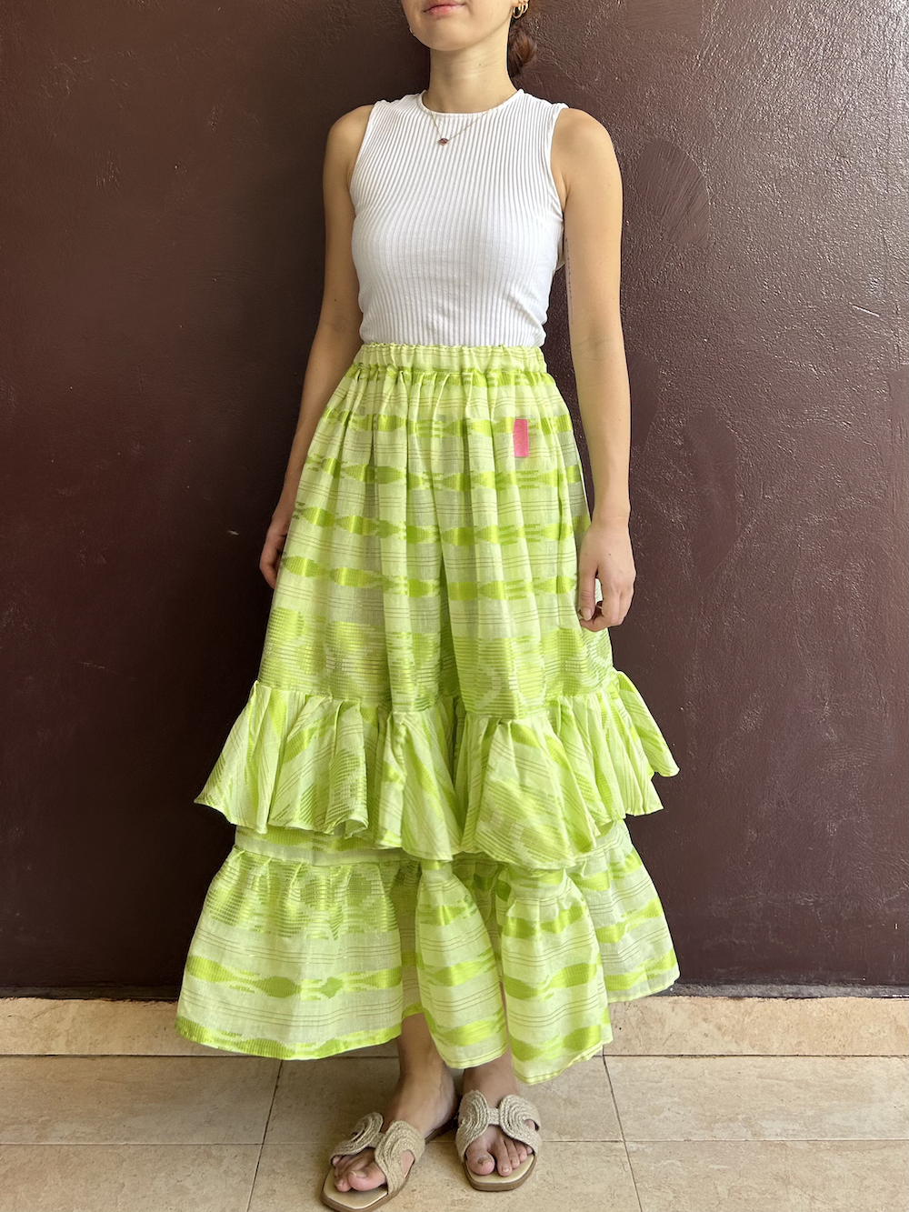 Double Ruffle Skirt (Size S/M)