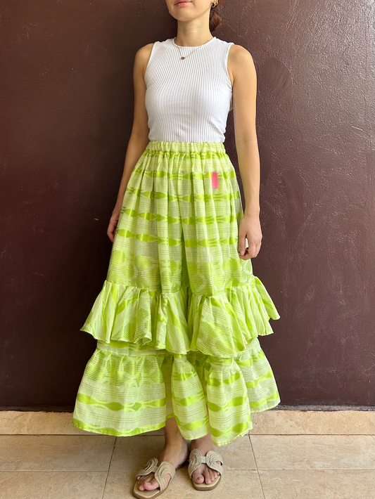 Double Ruffle Skirt (Size S/M)