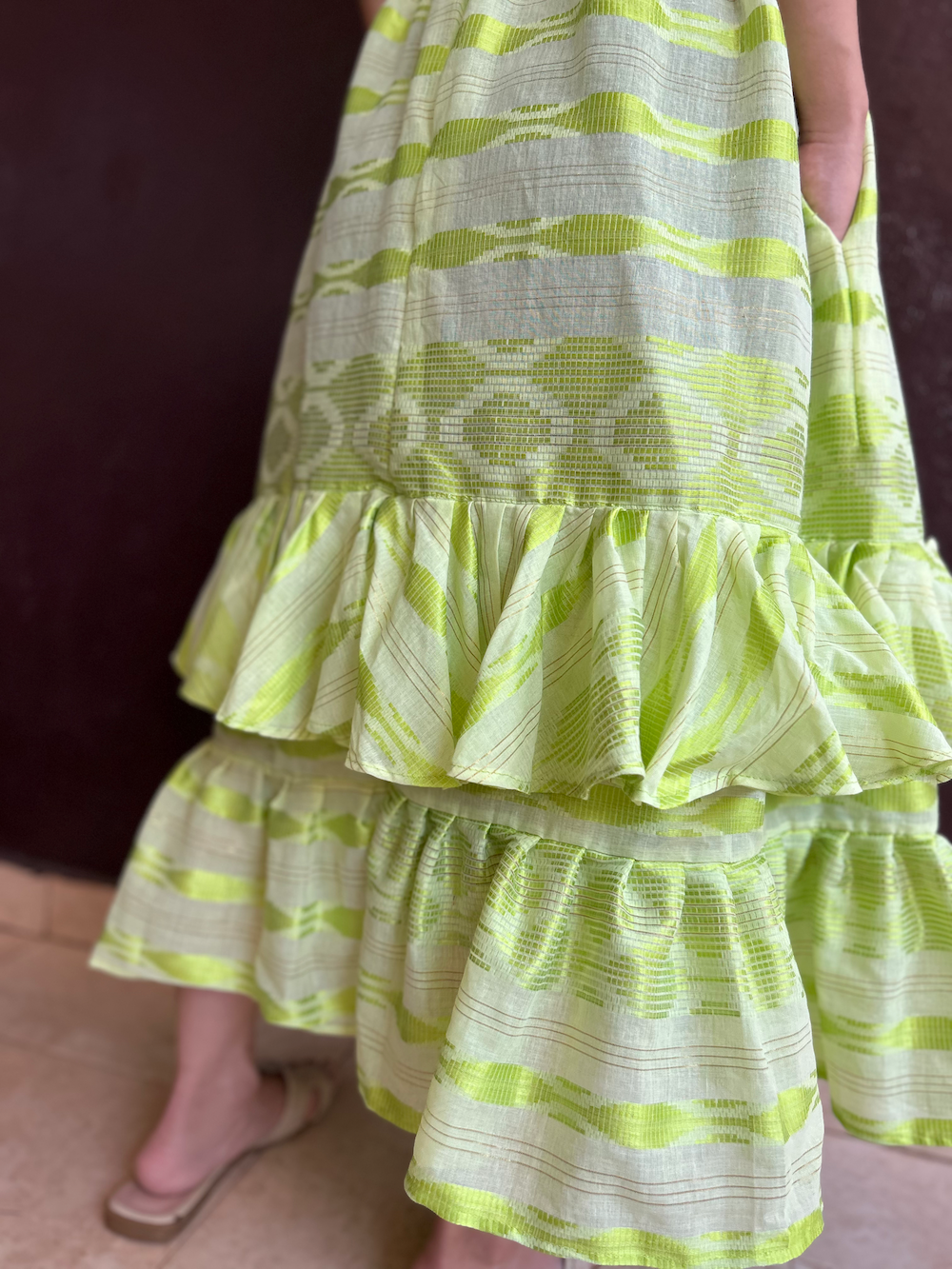 Double Ruffle Skirt (Size S/M)