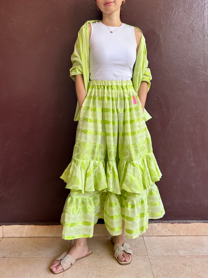 Double Ruffle Skirt (Size S/M)