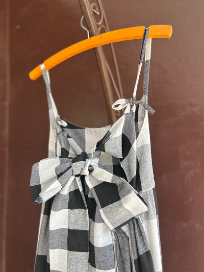 Back Ribbon Dress (Size M/L)