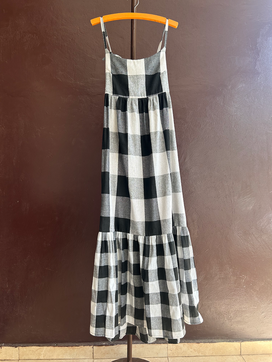 Back Ribbon Dress (Size M/L)