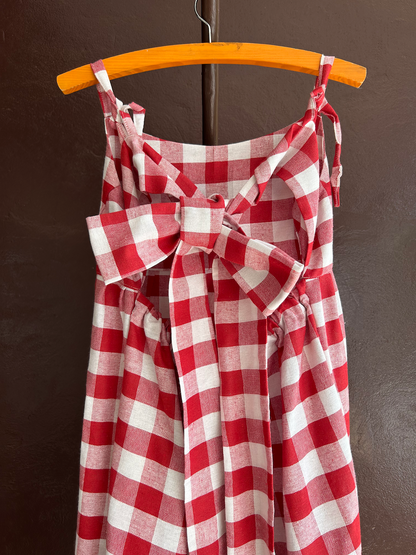 Back Ribbon Dress (Size M/L)