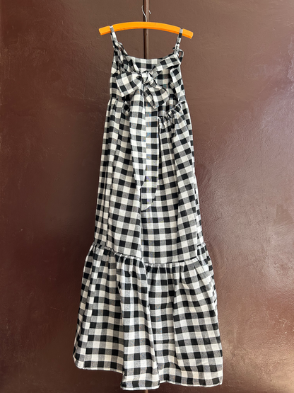 Back Ribbon Dress (Size M/L)