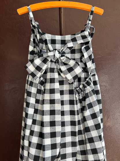 Back Ribbon Dress (Size M/L)