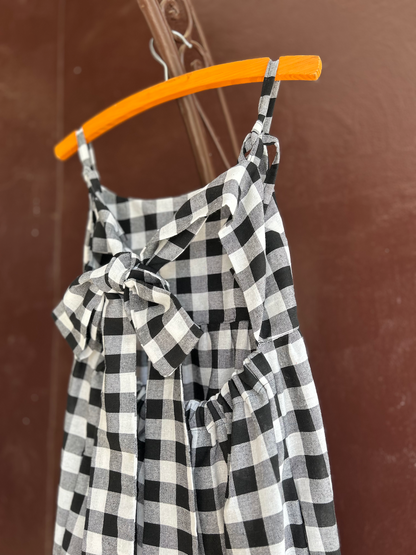 Back Ribbon Dress (Size M/L)