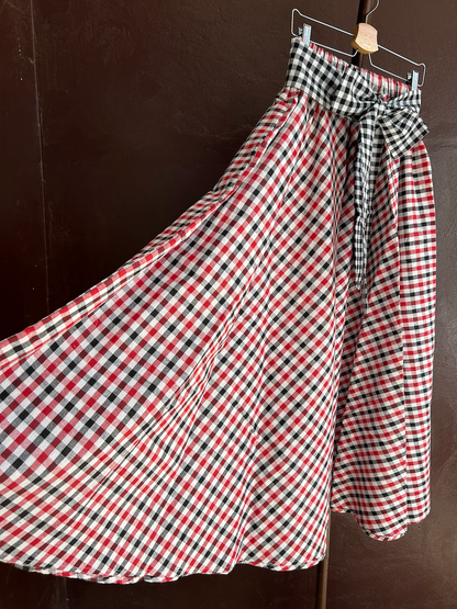 リボンサーキュラススカート (Size M/L)