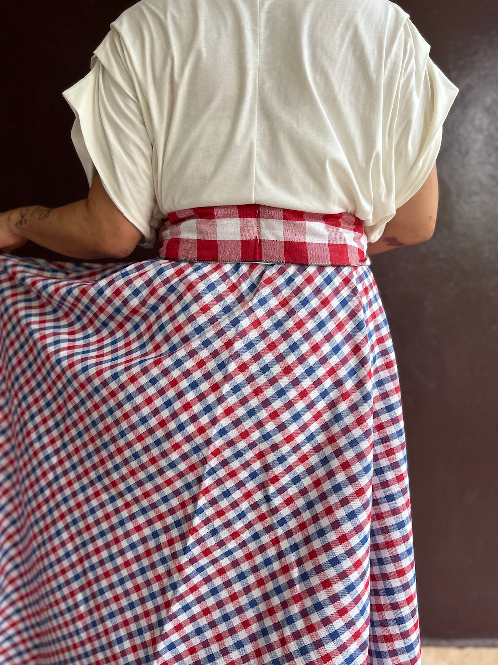 リボンサーキュラススカート (Size M/L)