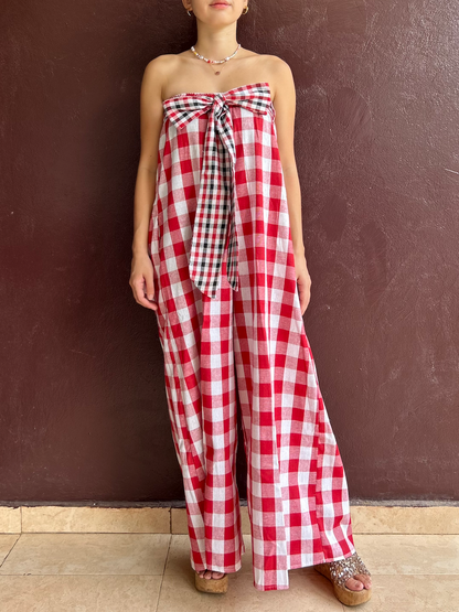 Ribbon Jumpsuit (M/L)