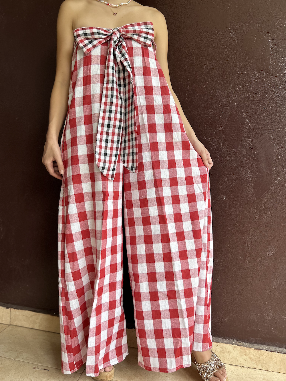 Ribbon Jumpsuit (M/L)