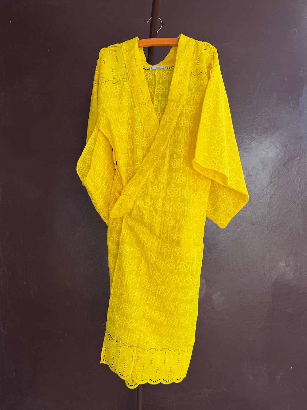 YUKATA BRODE LONG / YELLOW