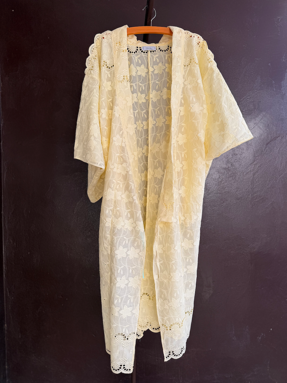 YUKATA BRODE LONG / CREAM