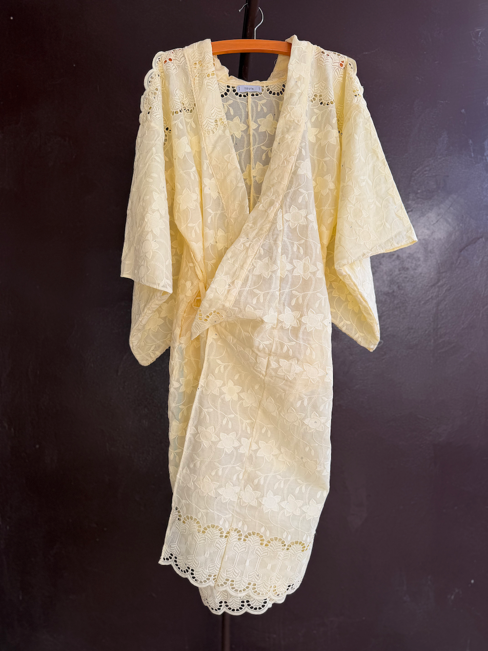 YUKATA BRODE LONG / CREAM